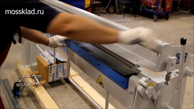 Ручной листогиб Schechtl BA 200 - обзор. смотреть онлайн