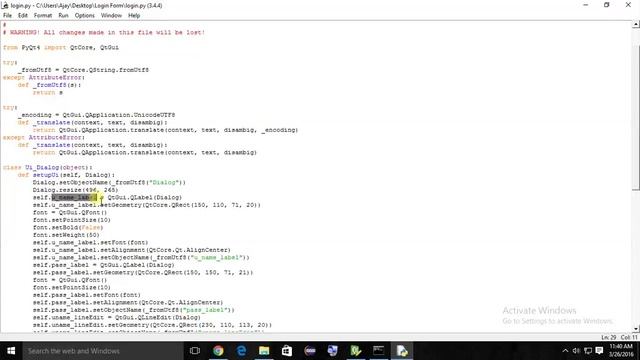 Python PyQt : Convert .ui to .py file смотреть онлайн