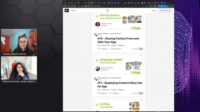 Web Wednesday - 30 Days of Static Web Apps with Nitya Narasimhan смотреть онлайн