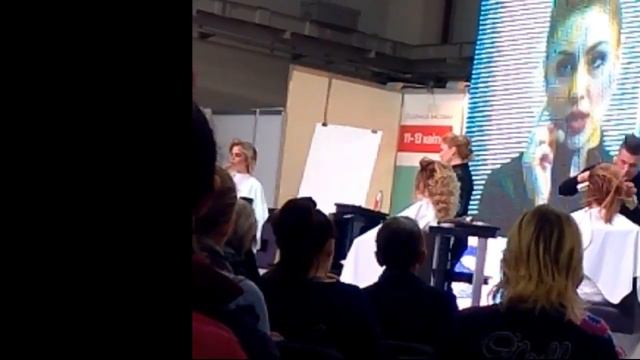 Мастер-класс по прическам. Выставочный центр мвц. смотреть онлайн