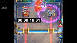 KNIGHT VS MINI PEKKA - CLASH ROYALE BATTLE #182