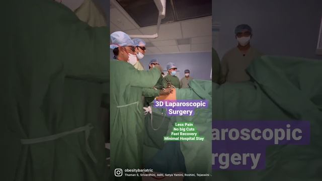 3D Laparoscopic Surgery in India I Operation Theater Kaise hota hai ? смотреть онлайн