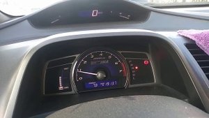 Хонда цивик гибрид -  авто стоп в Nетралке