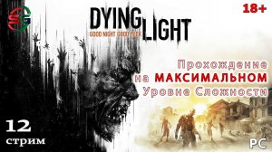 Дополнение игры Dying Light на максимальном уровне сложности - 12 Стрим - SteepGamer