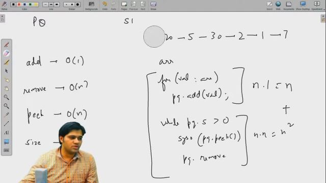 Write Priority Queue using Heap- Question | Hashmap and Heap | Data Structure and Algorithms in JAV