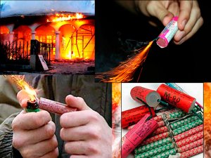 Будьте осторожны с пиротехникой.