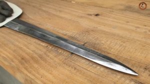 Forging SAI KNIFE out of Rusted Iron CHAIN