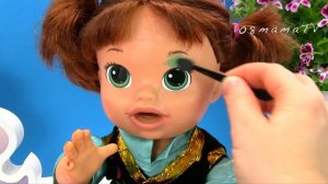 Как Мама Красила Девочек Косметикой Мультики для детей Играем в Куклы Пупсики 108мама тв