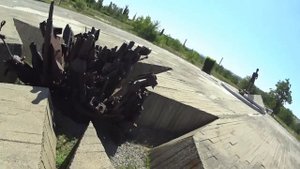 Солдатское поле // Волгоград // Братская могила // Девочка и письмо с фронта