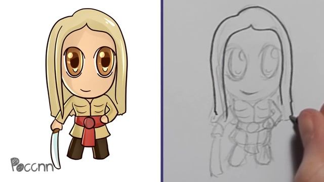 Cómo dibujar a Nuada Chibi (Hellboy) смотреть онлайн