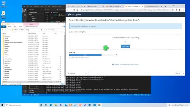 How to Deploy Laravel 8 on cPanel || How to Upload Laravel Project on cPanel