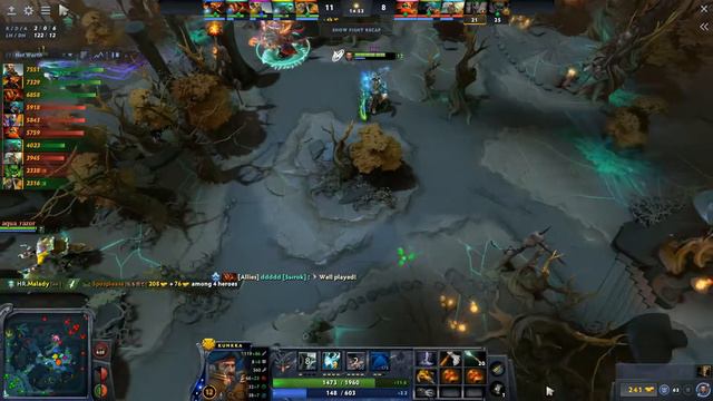 MinD ContRoL - Kunkka Offlane vs Miracle Weaver | Dota 2 7.31b Gameplay смотреть онлайн