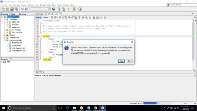 Create Java SOAP Web Service Using Netbeans смотреть онлайн