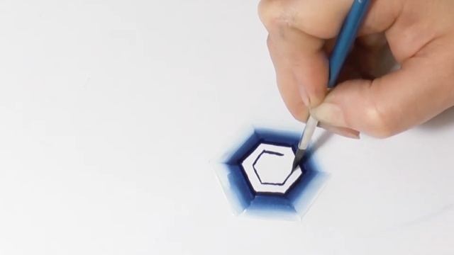 ❄Onestroke, Snowflake #1, Снежинка двойным мазком # 1, irishkalia смотреть онлайн