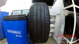 Проверка на балансировочном станке шин Pirelli Cinturato 225/50R17