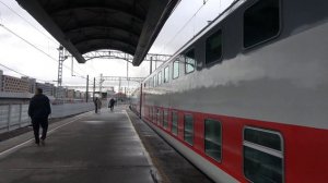 Электровоз ЭП20-059 с поездом № 36 «Северная Пальмира»