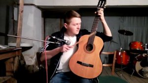 Что если играть палкой  на гитаре