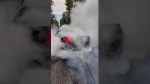 The Best Burnout💨🔥💀   #cars #corvette #burnout #drift #flames