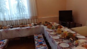 Корьэн ашы.  Накрываем столы ,проводим мусульманский мажелис..