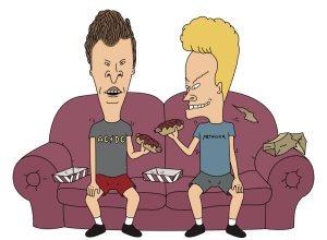 Бивис и Батт-Хед - 1 сезон 3 серия «Воздушный шар» / Beavis and Butt-Head