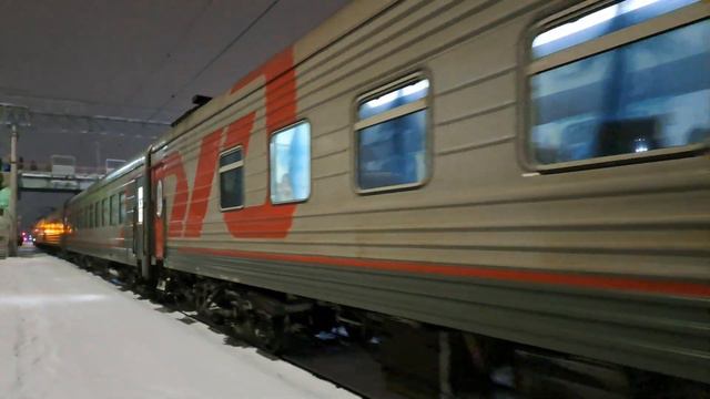 ЭП2К-084 С Приветливой Бригадой И Пассажирским Поездом №078Ы/077Ы «Москва — Абакан» смотреть онлайн