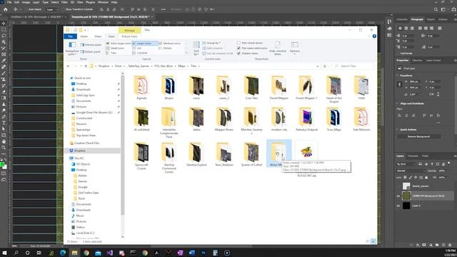 Map Building Tutorial (Using Map Tile Sets and Photoshop) смотреть онлайн