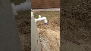 Вариант удобного летнего полива из колодца, который не замерзнет зимой!