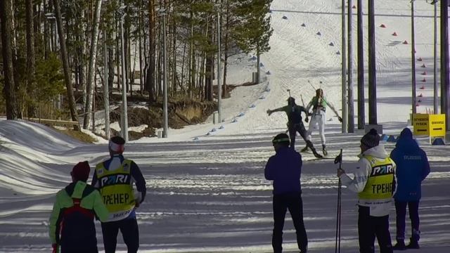 Биатлон. Первенство России. Красноярск. Масстарт. Юниоры смотреть онлайн