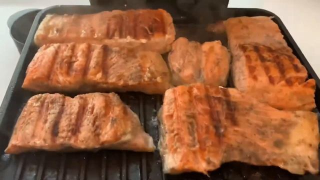 Стейки из форели | Готовим ужин | Форель с рисом и кукурузой
