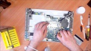 разборка и чистка ноутбука Sony Vaio