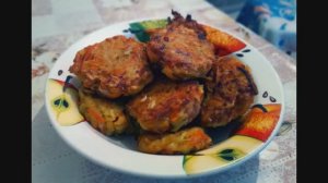 Кабачково - картофельные котлетки