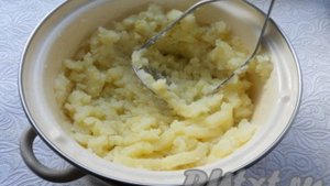 Картофельное пюре со сметаной