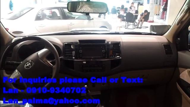 Philippines 2013 Toyota FORTUNER смотреть онлайн