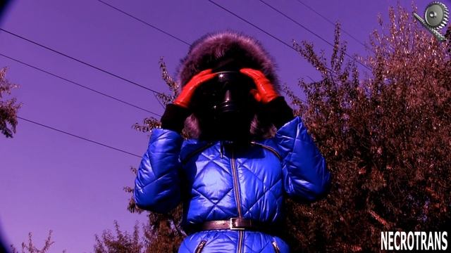 СВЕТЛО СИНИЙ КОМБИНЕЗОН С ИСКУССТВЕННЫМ МЕХОМ + ИЗРАИЛЬСКАЯ МАСКА ПРОТИВОГАЗА М4А1 + ФИЛЬТР ГП-7К смотреть онлайн