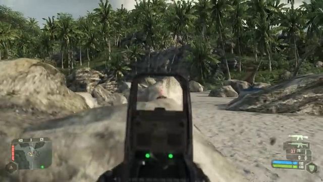 Прохождение Crysis #1 - Чертовщина на острове [60FPS] смотреть онлайн