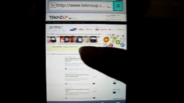 Browser LG Optimus Hub смотреть онлайн