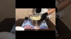 КРЕМ ИЗ ЗЕФИРА И СЛИВ. МАСЛА .