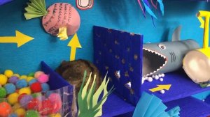 ГИГАНТСКИЙ Лабиринт для хомяка Подводный мир