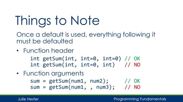 Advanced Functions: Default Parameters and Function Overloading in C++ Tutorial