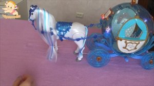 Распаковка лошадка с каретой.