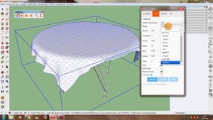 SketchUp: Как создать ткань?