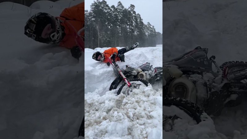 Что то пошло не по плану. Особенности зимнего эндуро