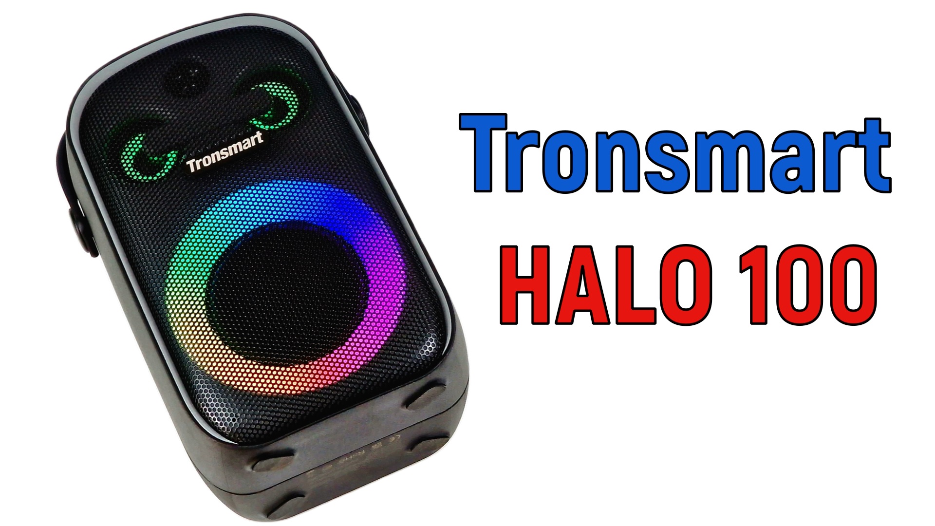 Tronsmart Halo 100. Колонка со светомузыкой. Портативная акустическая система Tronsmart Halo 100. Tronsmart Halo 110 60 w. Tronsmart halo 110