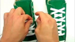 How to tie your shoelace converse