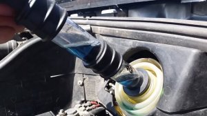 Диагностика . Выхлопные газы в системе охлаждения . Combustion Leak Test