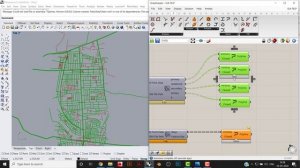 Grasshopper 3d l City Mapping using Elk