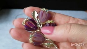 91. Открываем посылку с ебей. Лот винтажной бижутерии.