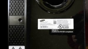 Samsung Soundbar not connecting to Subwoofer