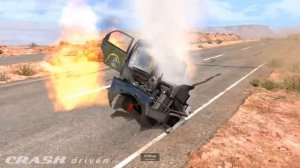 Extreme Crashes #169 - BeamNG Drive | CRASHdriven