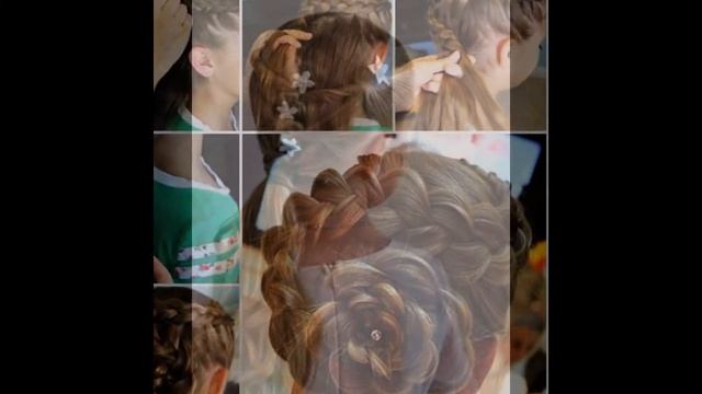 Мое слайд-шоу, 1 раз в первый класс. Прически на 1 сентябре, легко, быстро и изящно. смотреть онлайн